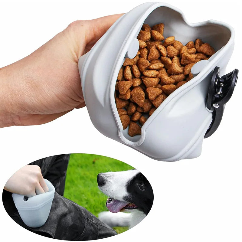Dog Training Waist Bag Pet Portable Training Pouch Dog Snack Prizes Treat Bag Pet Treat Pouch Delicious Bag Dog GXLYP02